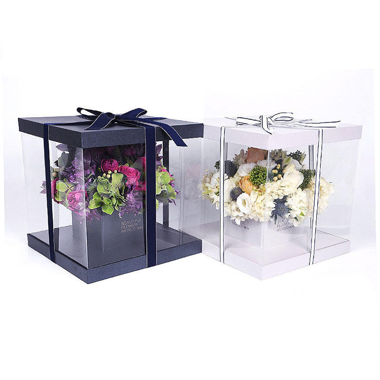 Rectangle flower packaging box