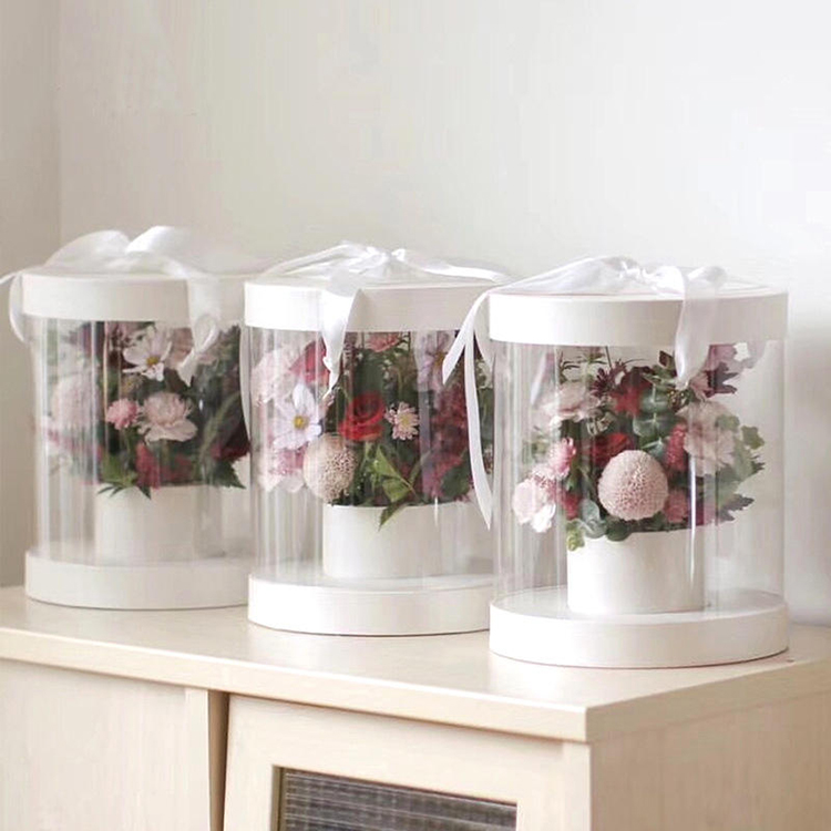 PVC Transparent Flower Box