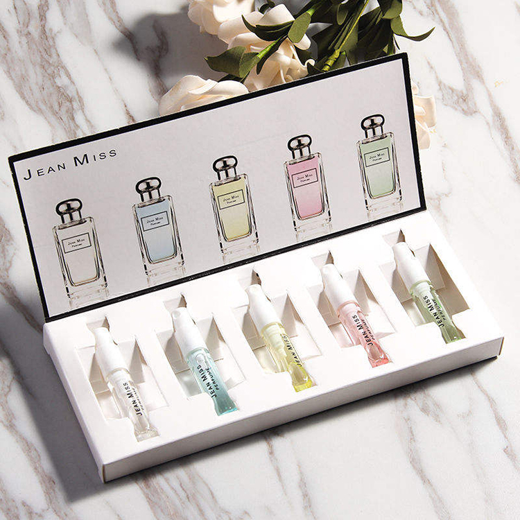 Customized Logo Cosmetic Paper Gift Box Sample Perfume Box