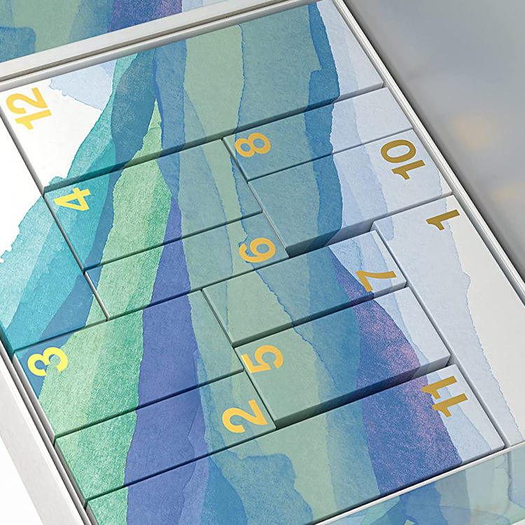 Paper advent calendar box2