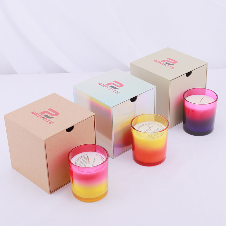 candle jar empty with box 3