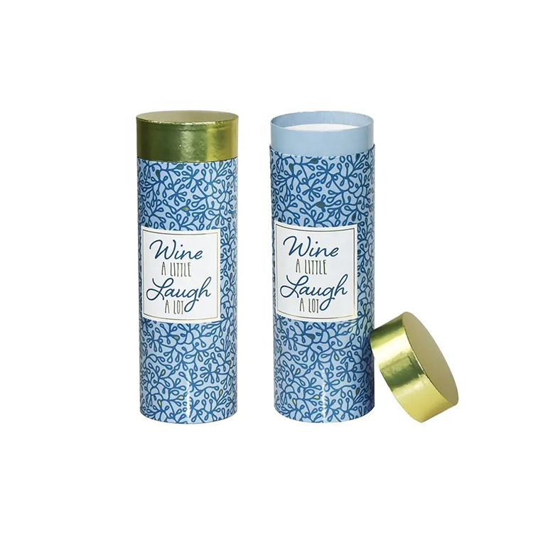 round tube wine box
