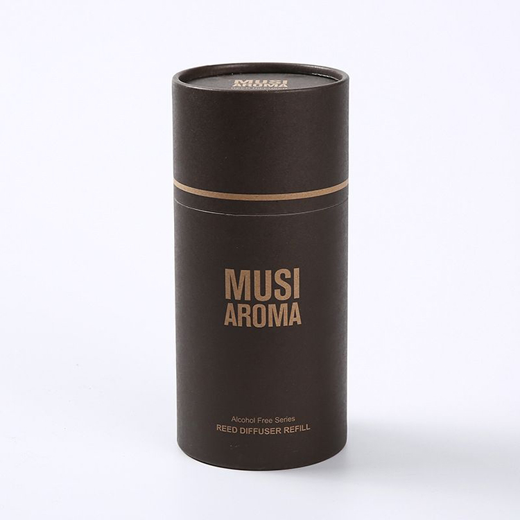Custom Design Paperboard Tube Round Massage Gift Box