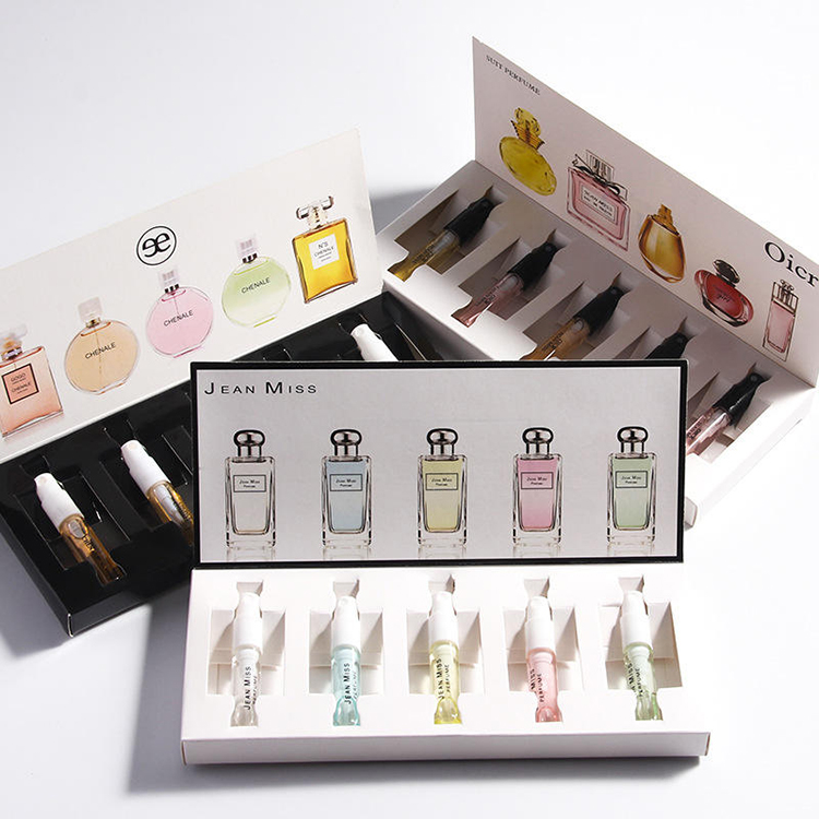 Customized Logo Cosmetic Paper Gift Box Sample Perfume Box