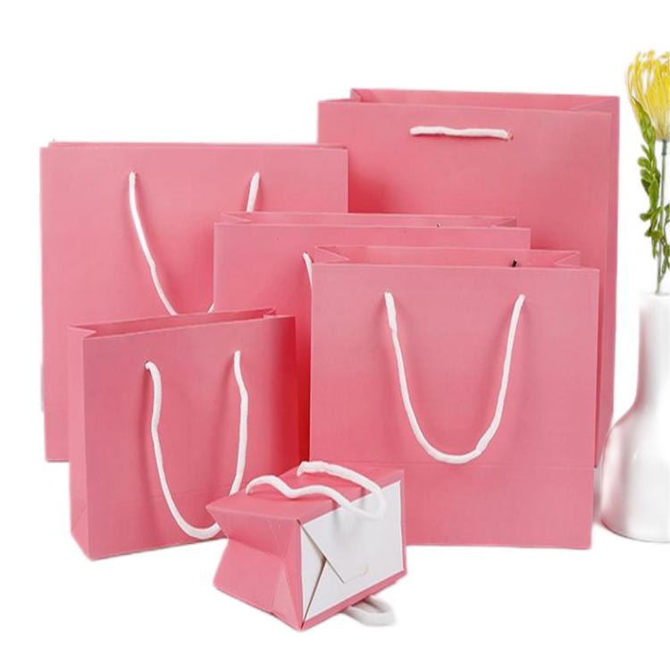 Paper Bag with Ribbon Handle