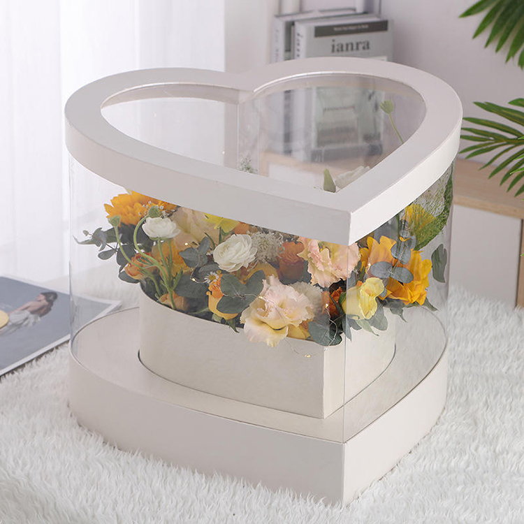 Heart Boxes for Flowers