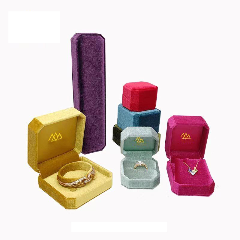 Custom made velvet jewelry storage box 1