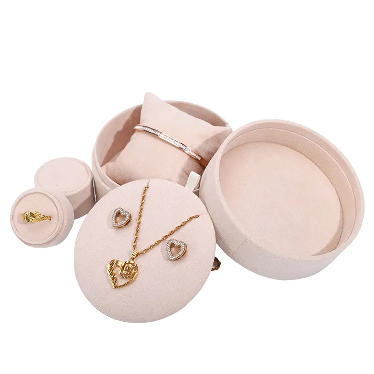 Paper Round Jewelry Box