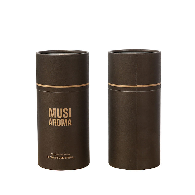 Custom Design Paperboard Tube Round Massage Gift Box