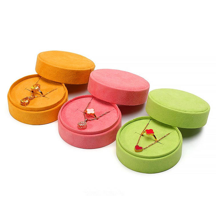 Exquisite Luxury Custom Logo Factory Price Velvet Necklace Box