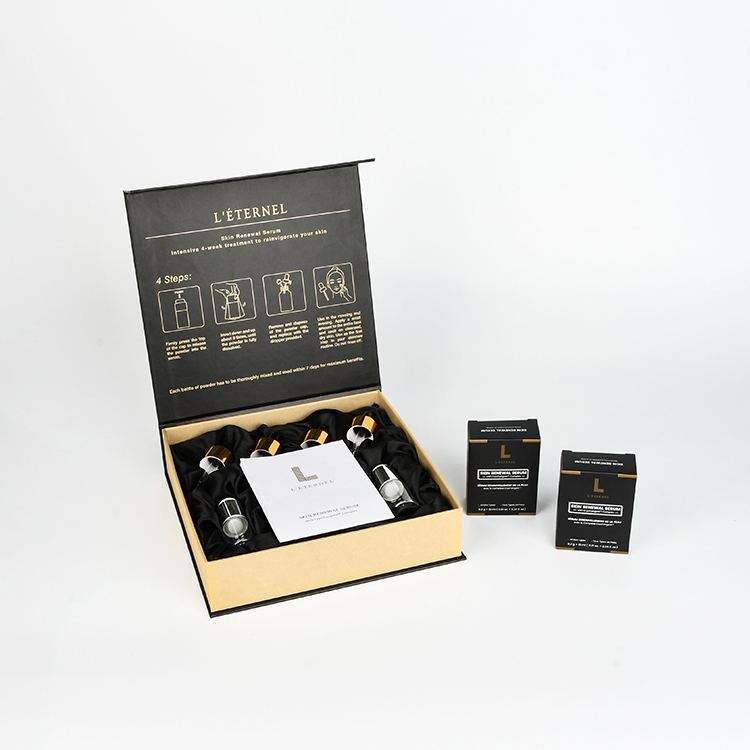 Skincare Packaging Sets Box with Custom Logo Luxury Magnetic Gift Box