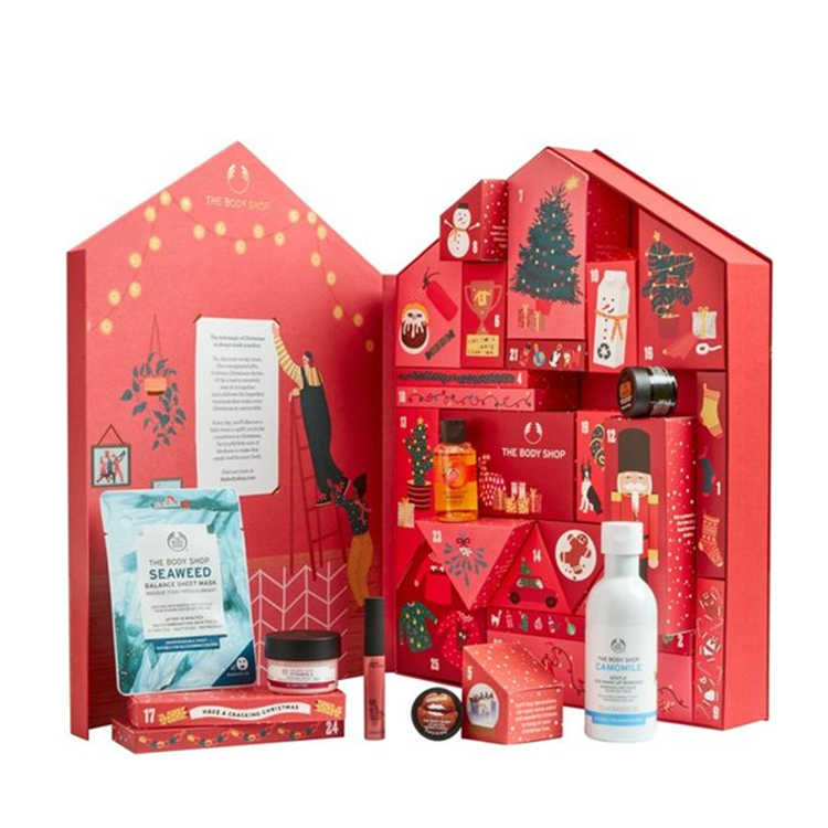 Advent calendar box cardboard 7