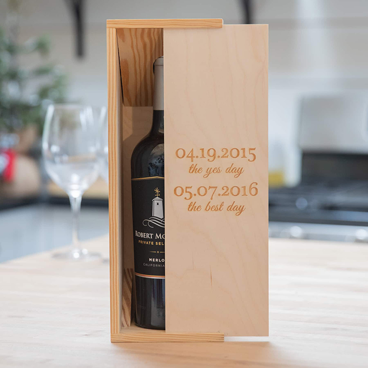 wood wine gift box 5