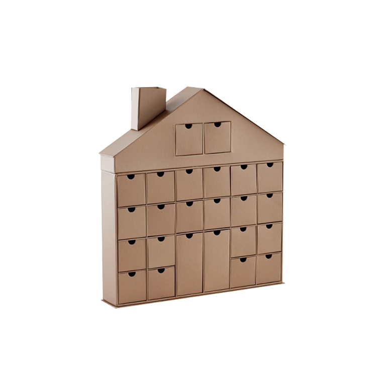 Advent Calendar Box Cardboard