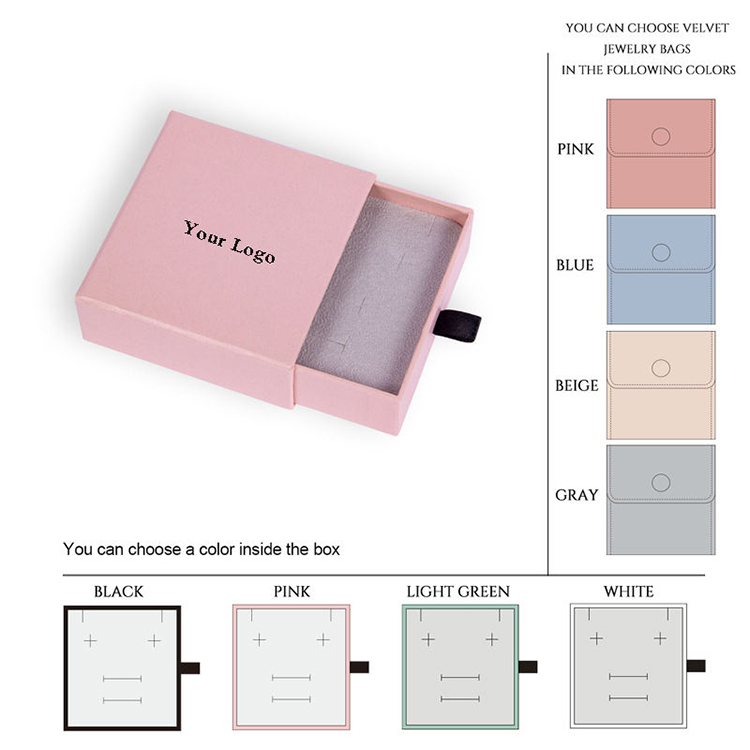 Paper Drawer Jewelry Gift Box