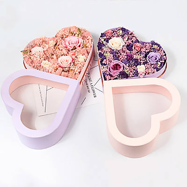 Heart Boxes for Flowers