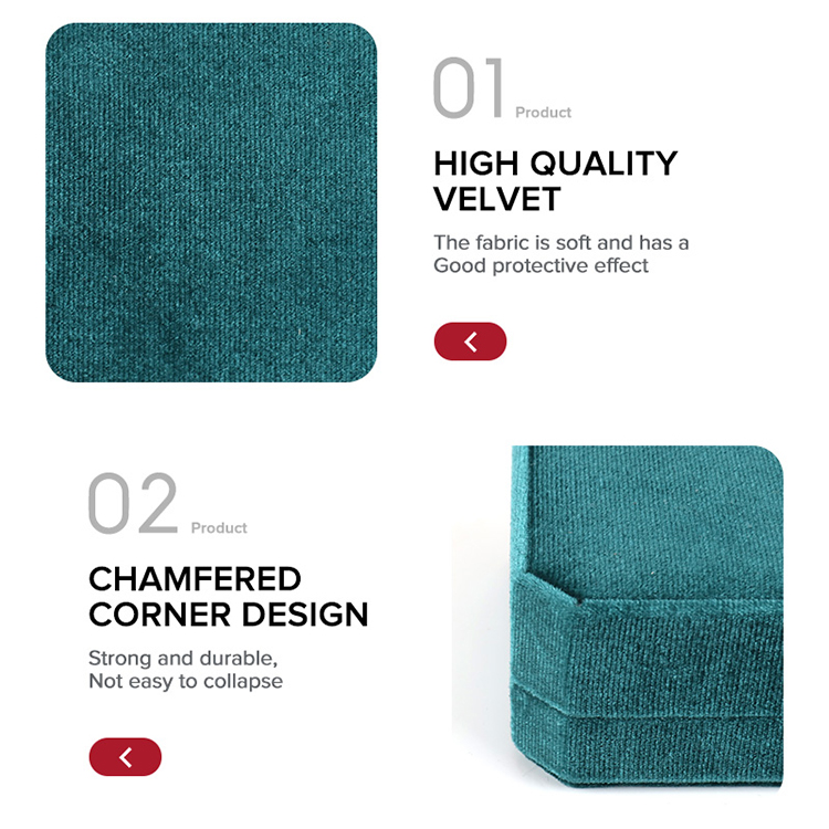 New Arrival Fashion Design Single Ring Box with Custom Logo