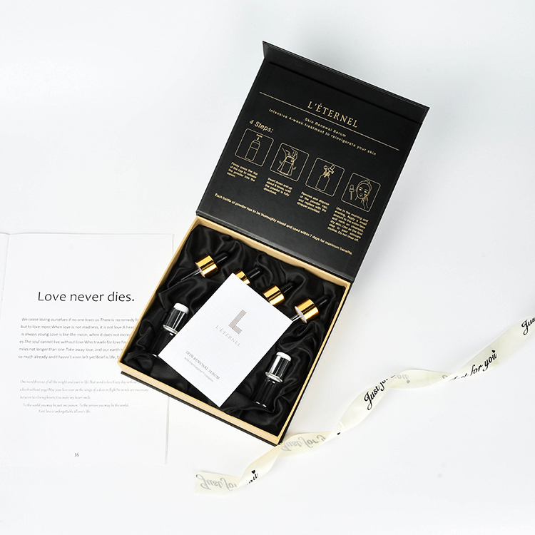 Skincare Packaging Sets Box with Custom Logo Luxury Magnetic Gift Box