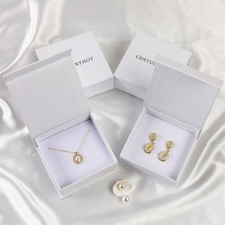 5.navy blue paper jewelry box