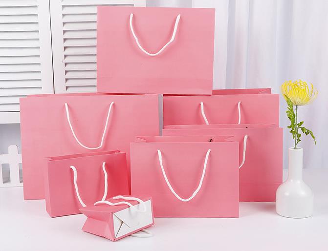 Shadow Stripe Shopping Bags