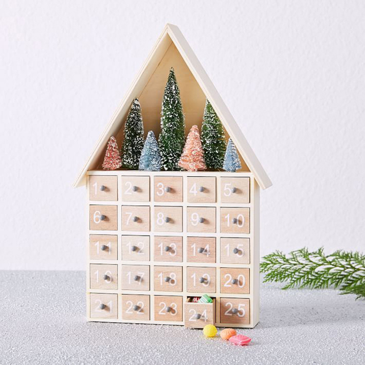 Advent Calendar Box Cardboard