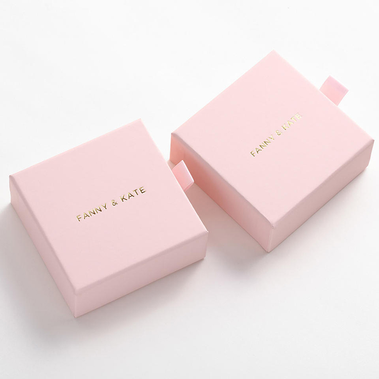 Cardboard Paper Jewelry Box Gift Case