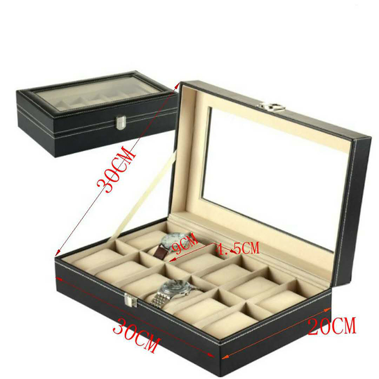 Back Display Watch Winder Box