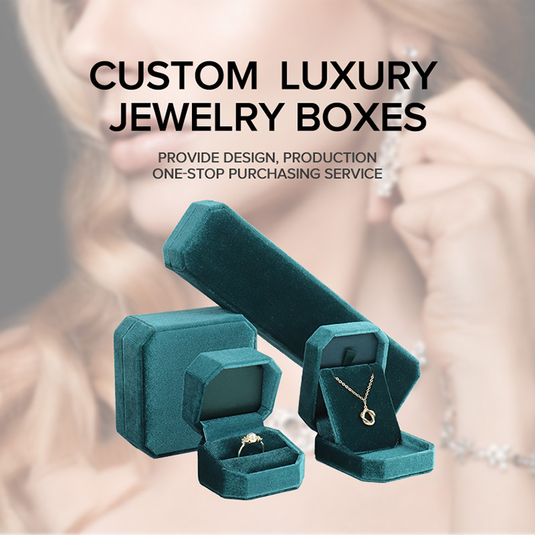 New Arrival Fashion Design Single Ring Box with Custom Logo