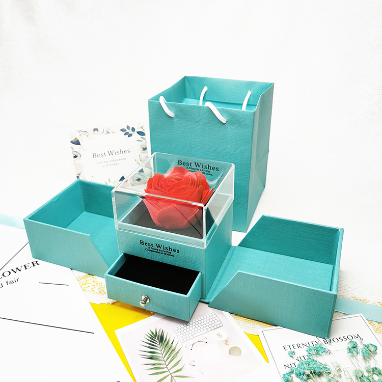 Single Flower Acrylic Box