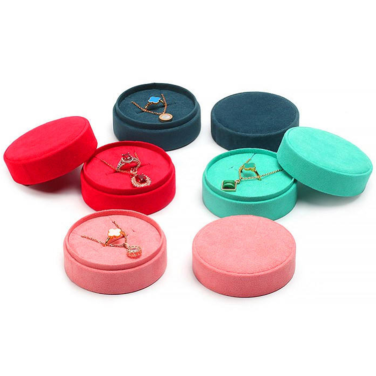 Exquisite Luxury Custom Logo Factory Price Velvet Necklace Box