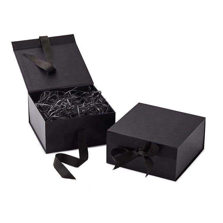 High Quality Customized Skincare Foldable Box with Ribbon-tie