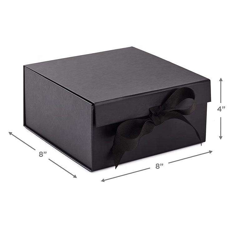 High Quality Customized Skincare Foldable Box with Ribbon-tie