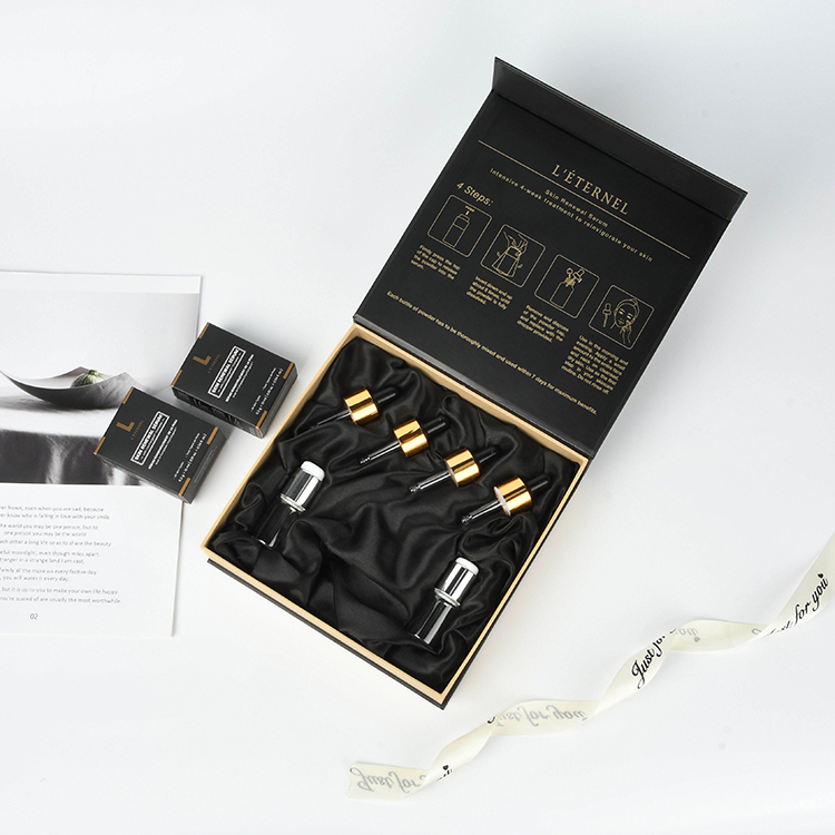 Skincare Packaging Sets Box with Custom Logo Luxury Magnetic Gift Box