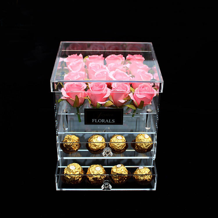 Clear Acrylic chocolate box