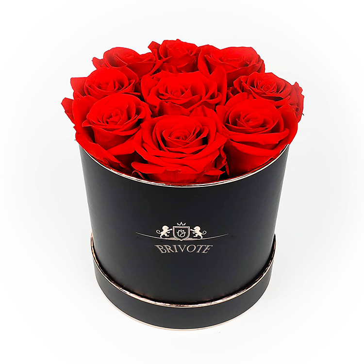 Mini Rose Flower Gift Box