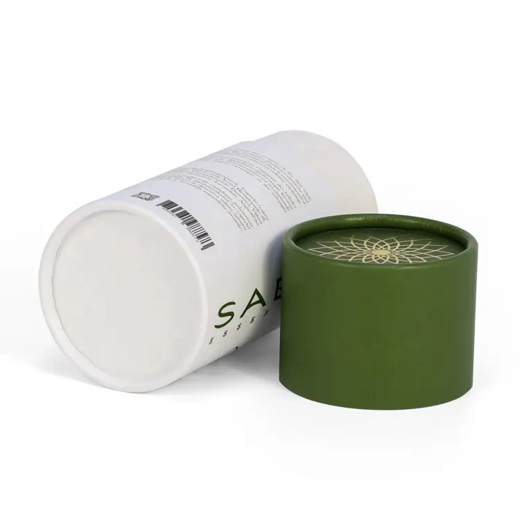 Paper Round Lidstick Box