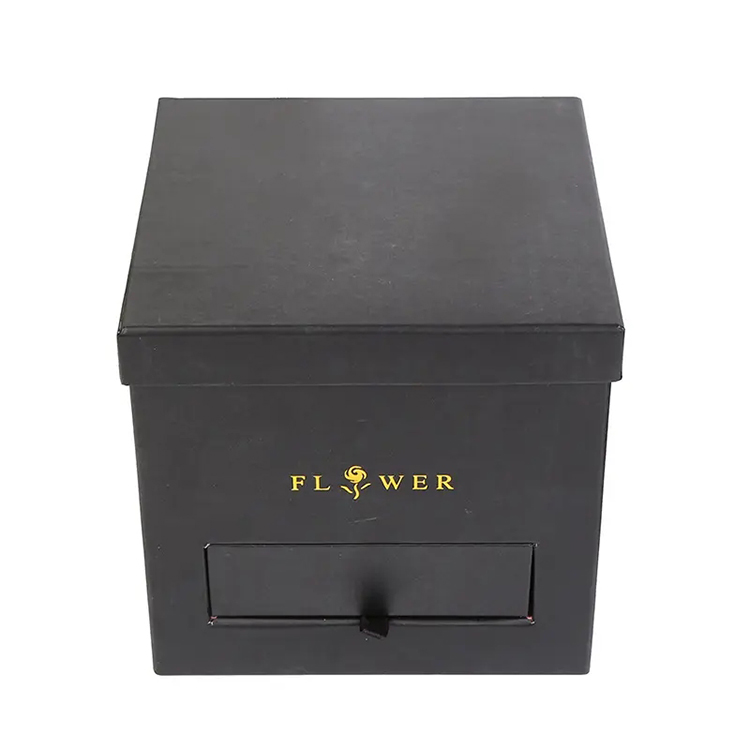 Black Square Flower Boxes