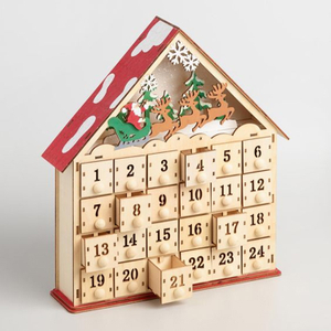 Advent Calendar Box Cardboard
