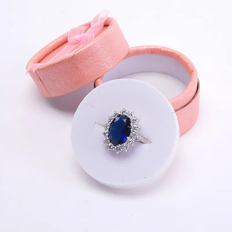 Paper Round Jewelry Box