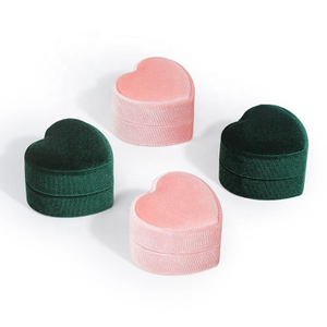 Hot-selling Creative Design wedding Engagement Ring Box Custom Logo 