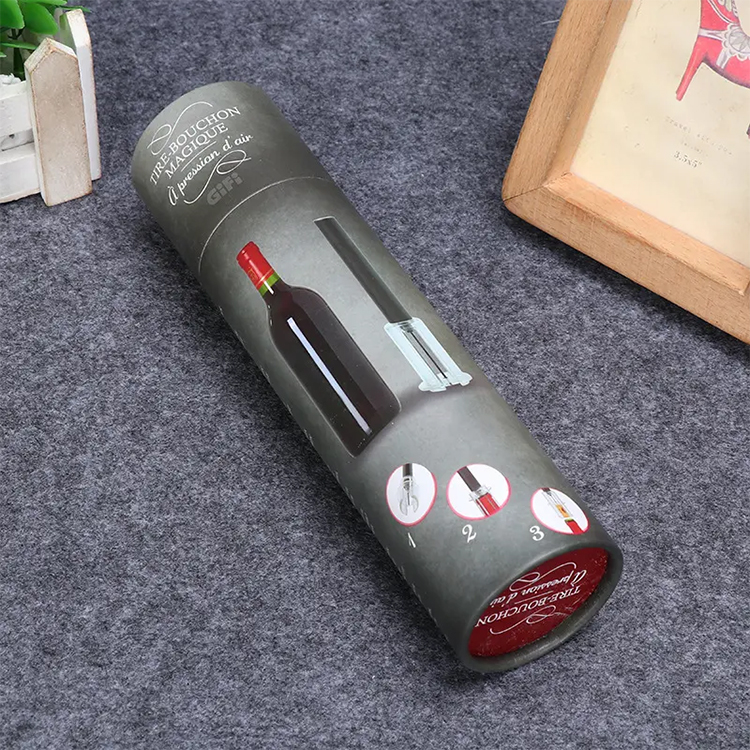 Round Whisky Bottle Box