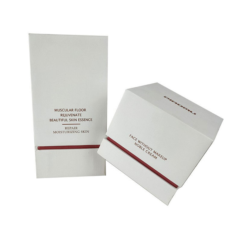 Custom Logo Luxury empty cosmetic cream box with inner tray