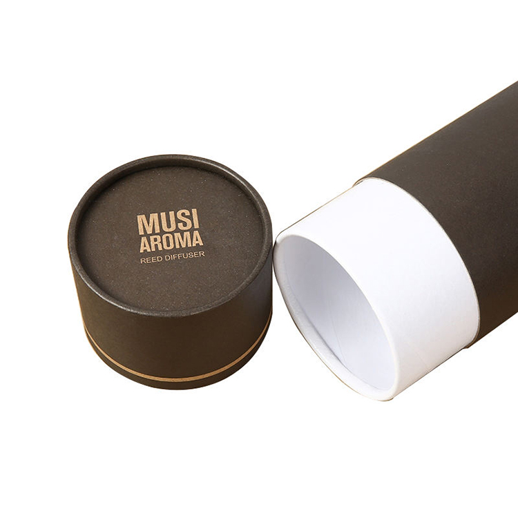 Custom Design Paperboard Tube Round Massage Gift Box