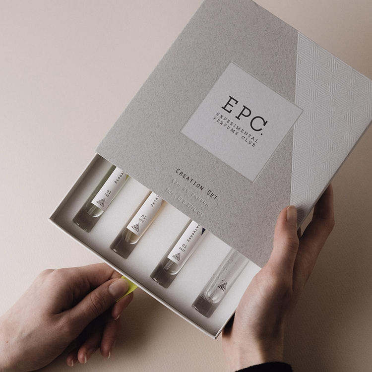 Perfume bottle packaging box