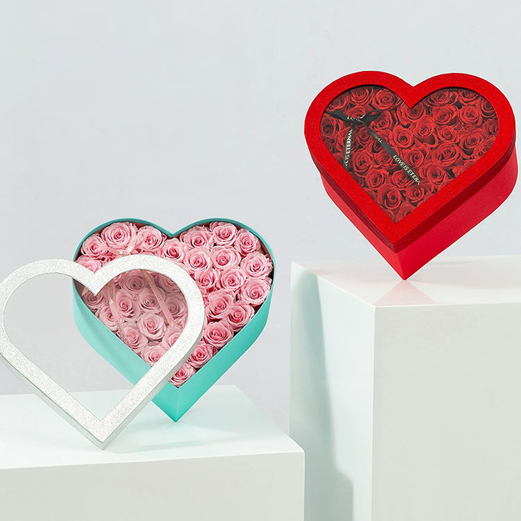 6.flower box heart shape