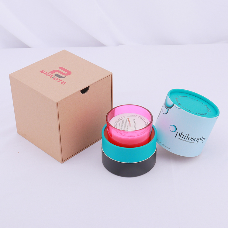 candle jar empty with box 6