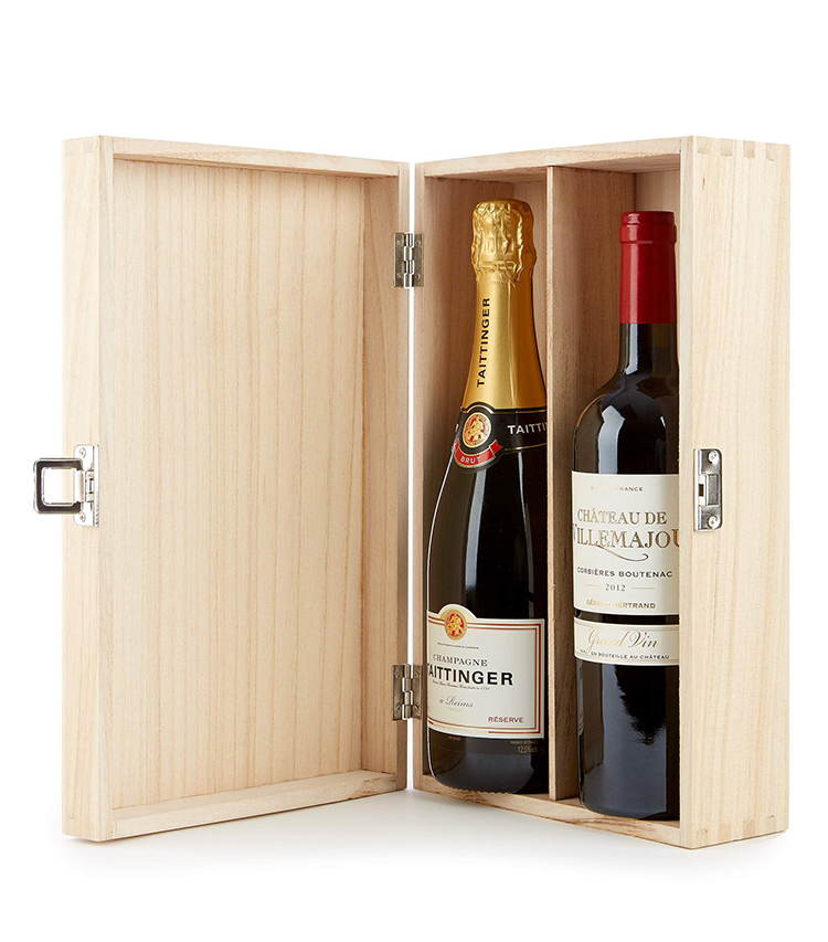 wood wine gift box 1