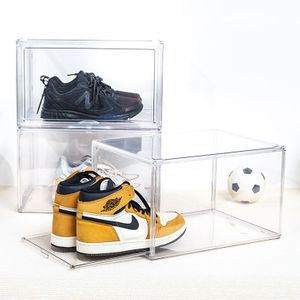 Shoe Case Storage Box Acrylic