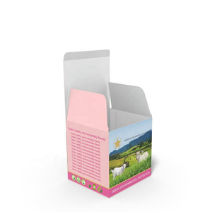 Tuck End Cardboard Skincare Box Customized Logo Printing