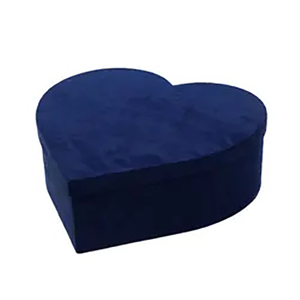 Velvet Heart Shape Flower Box